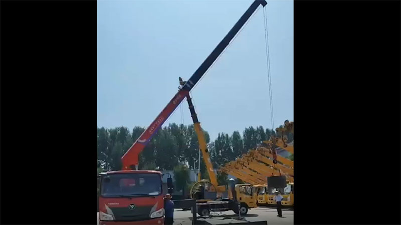 Кран-манипулятор 5T, SST5S4