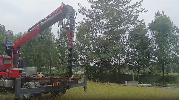 Кран-манипулятор 8T, SST8S4