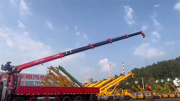 Кран-манипулятор 12T, SST12S5