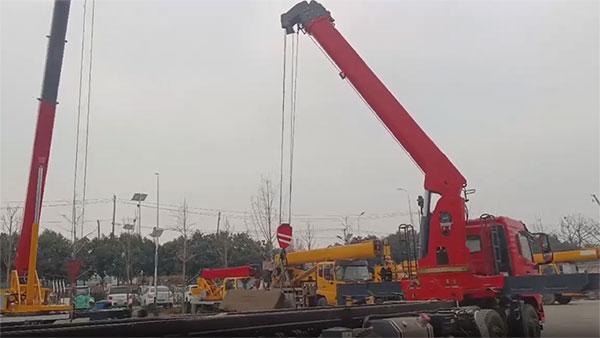 Кран-манипулятор 16T, SST16S5
