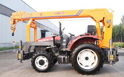 Трактор с краном-манипулятором 8T, STSQ8T