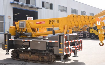 Телескопический гусеничный кран 6T, STSQ6L